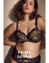  PrimaDonna Malba 0163510-AME, Σουτιέν Full Cup με μπανέλα για μεγάλο στήθος από δαντέλα, AMETHYST